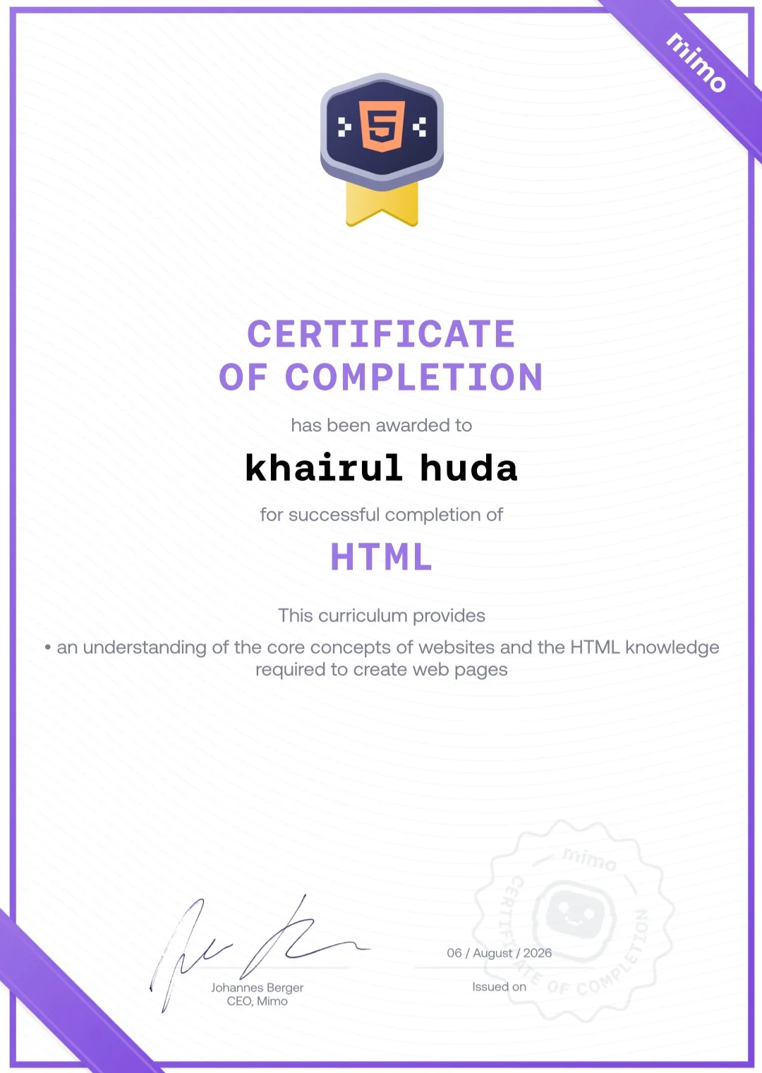 HTML