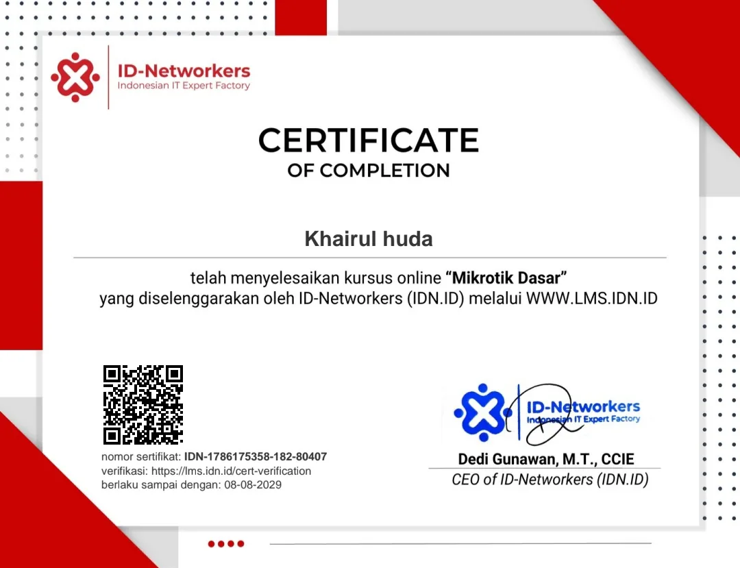Mikrotik Dasar