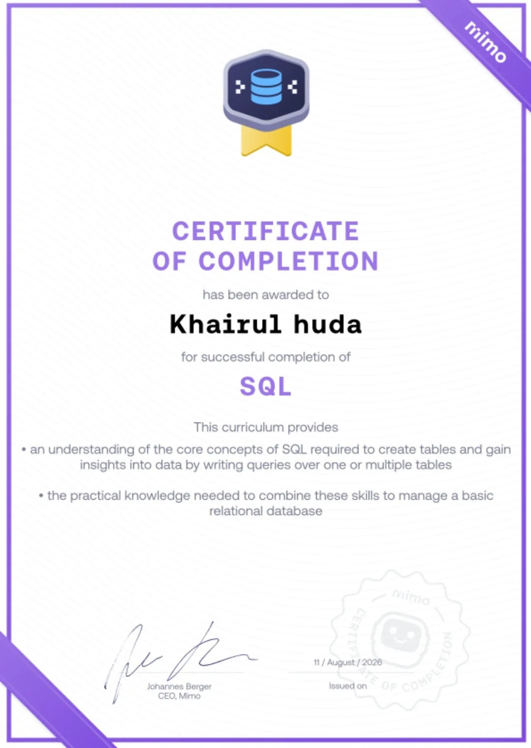 SQL