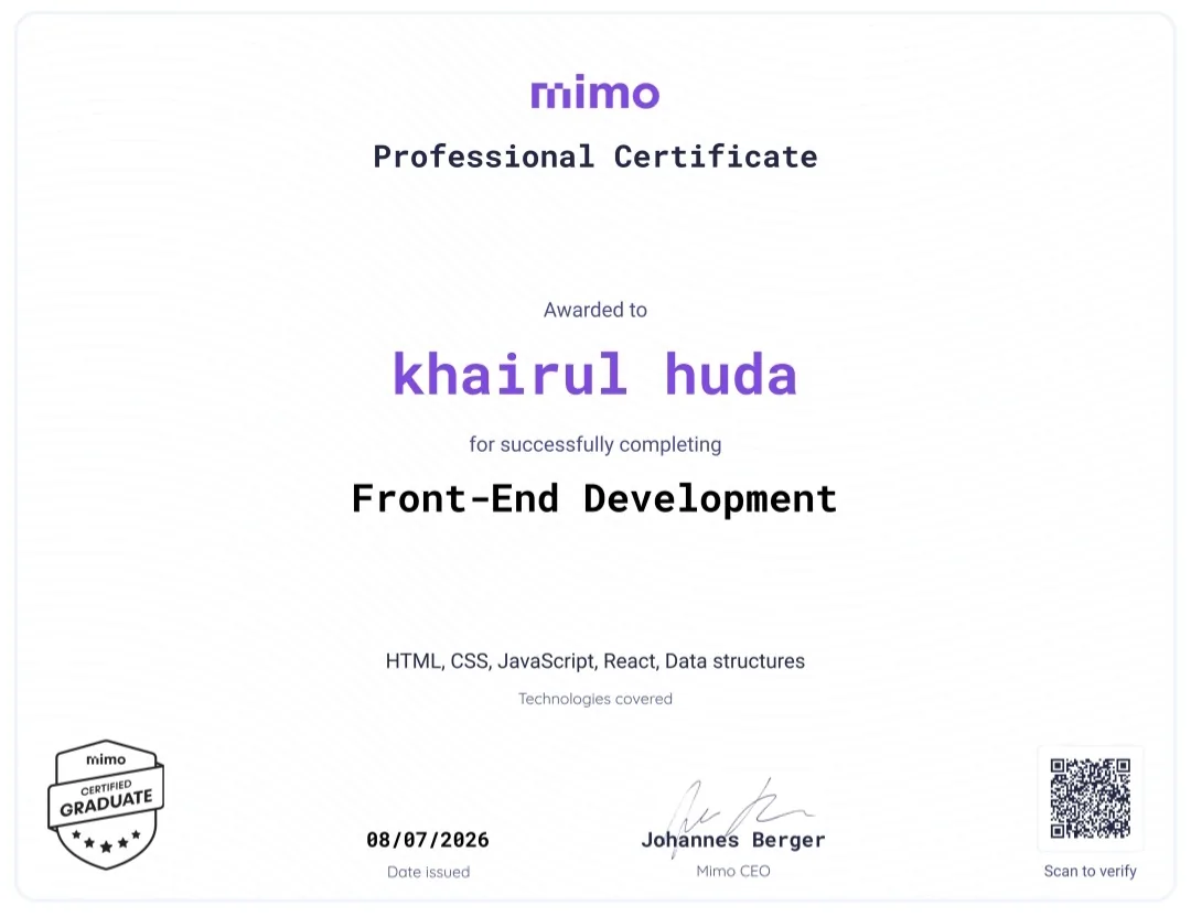 Front-End Development
